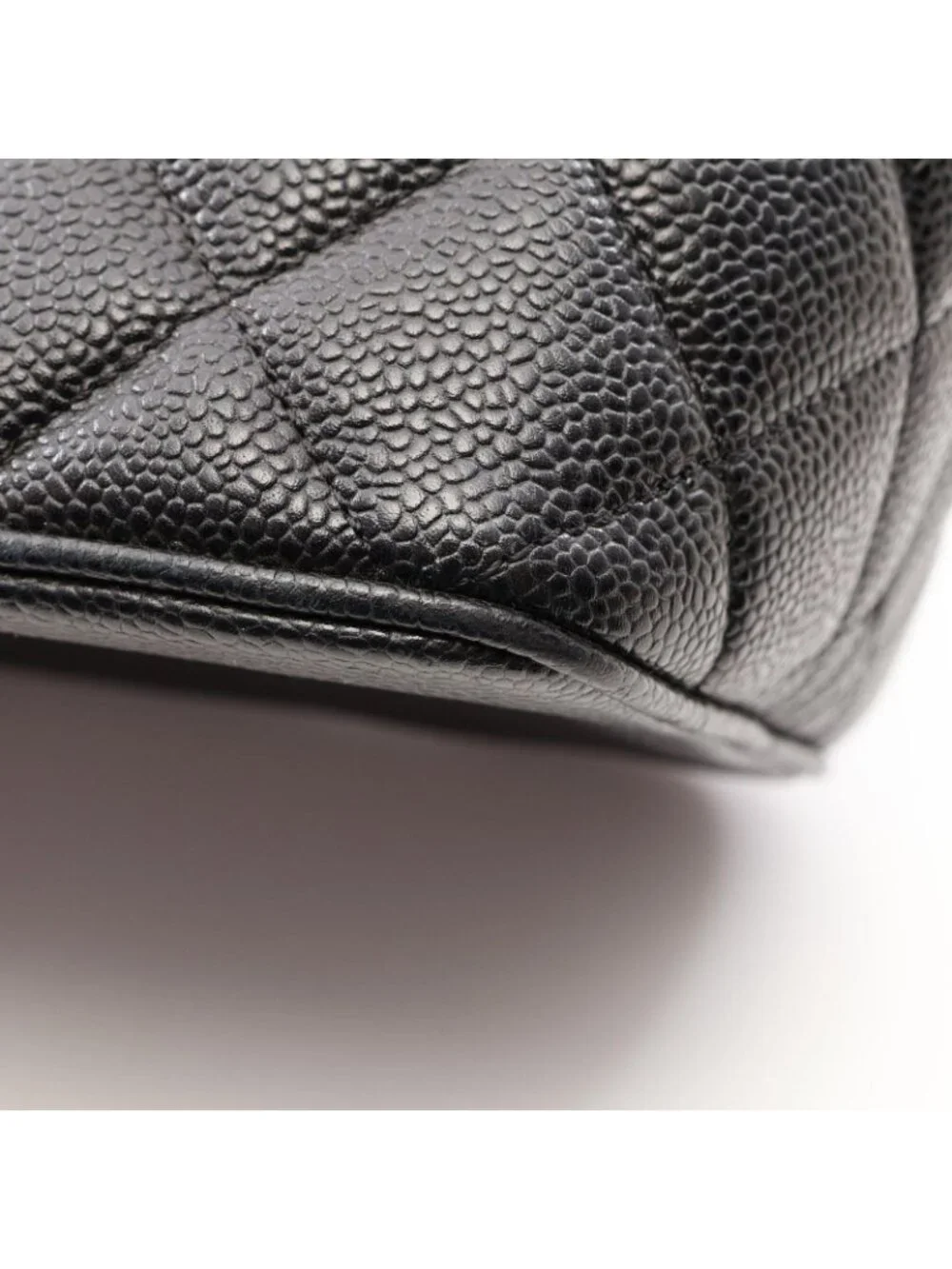 Chanel Tote Bag Reissue Black Caviar Leather